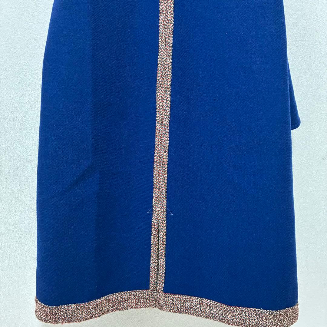 【45R】アーミッシュツイードワンピース Aライン ウール ジャンパースカート