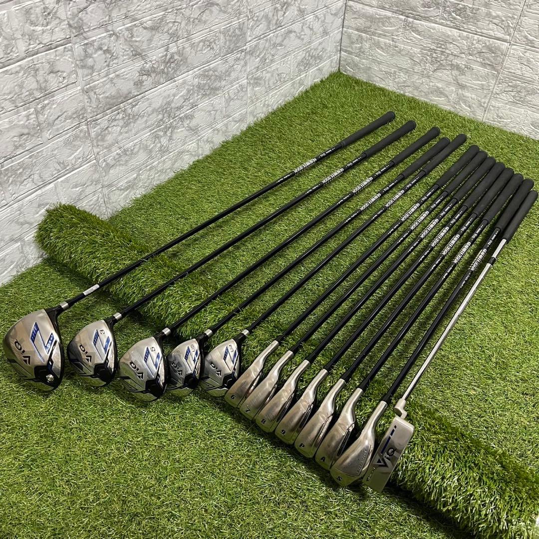 ブリヂストン ツアーステージ ViQ ゴルフセット 13本 右 R 初心者　中級
