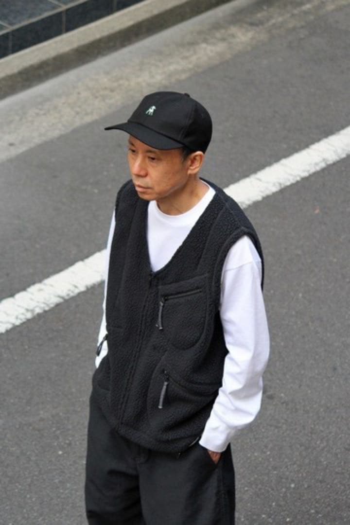 トップス PORTER CLASSIC FLEECE ZIP VEST size:3