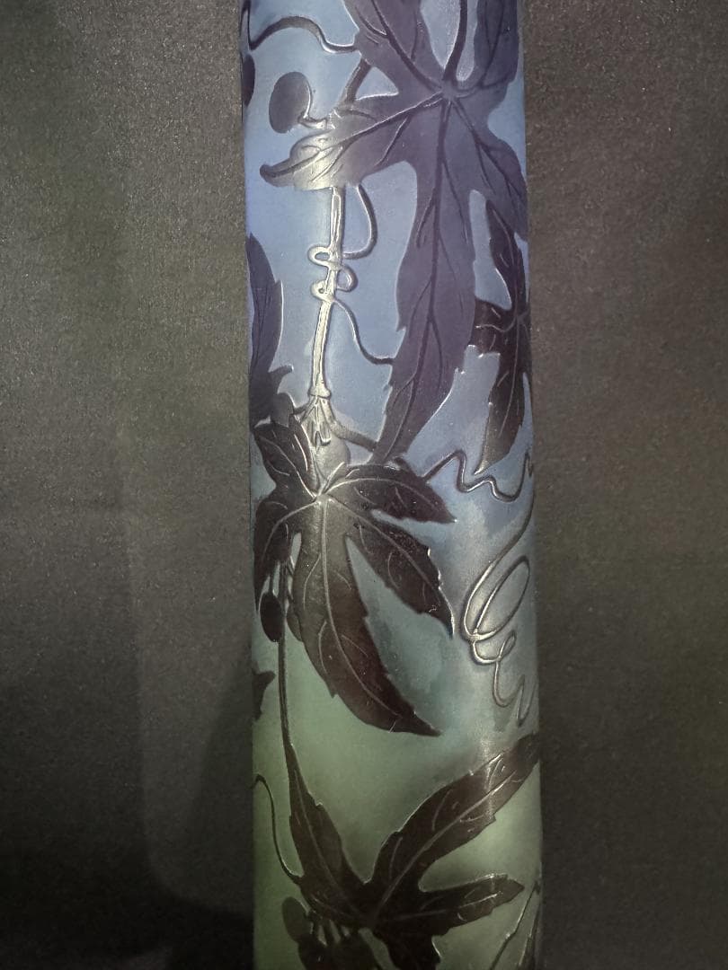 エミール・ガレ Émile Gallé『トケイソウ』花瓶