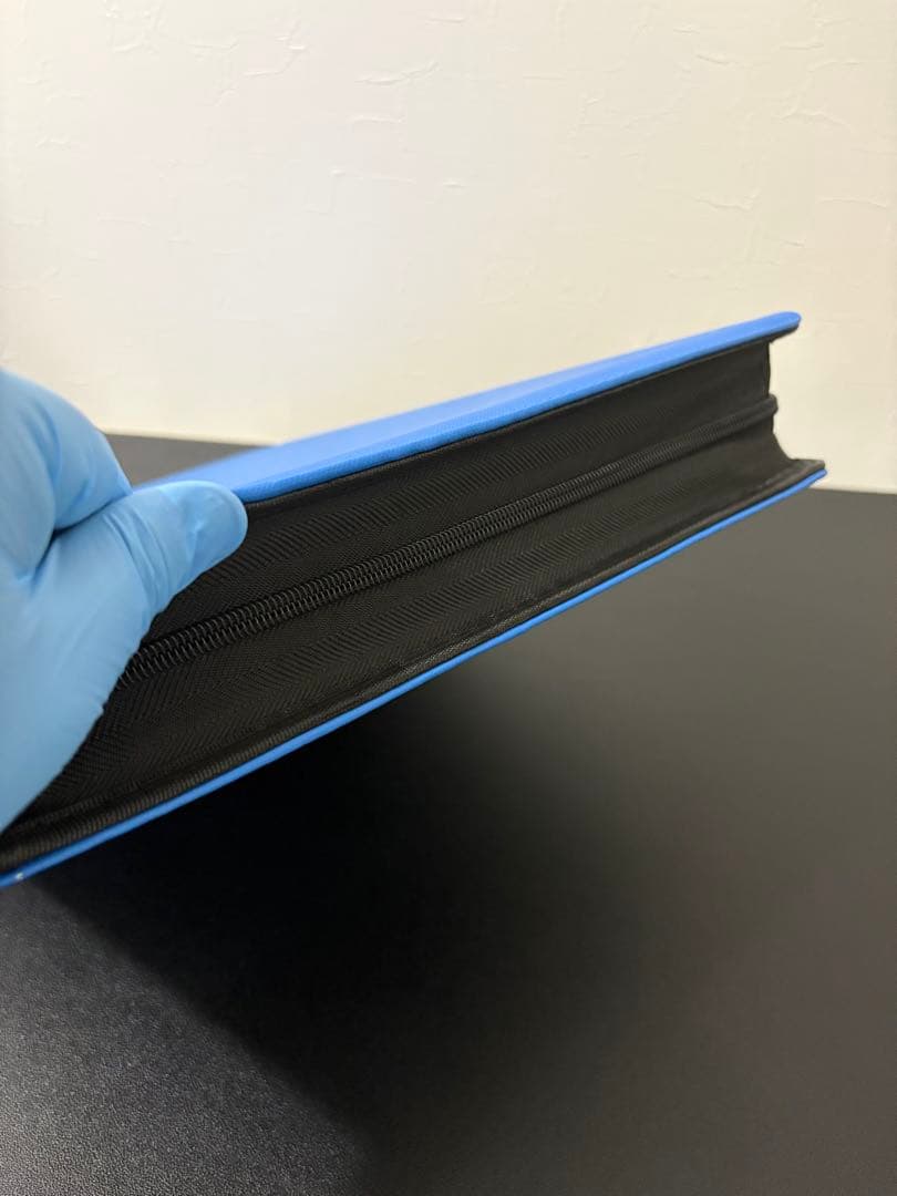 夜のトレカ屋 カードファイル　なみのりブルー【ポケカ用に特化！】➕ローダー50枚