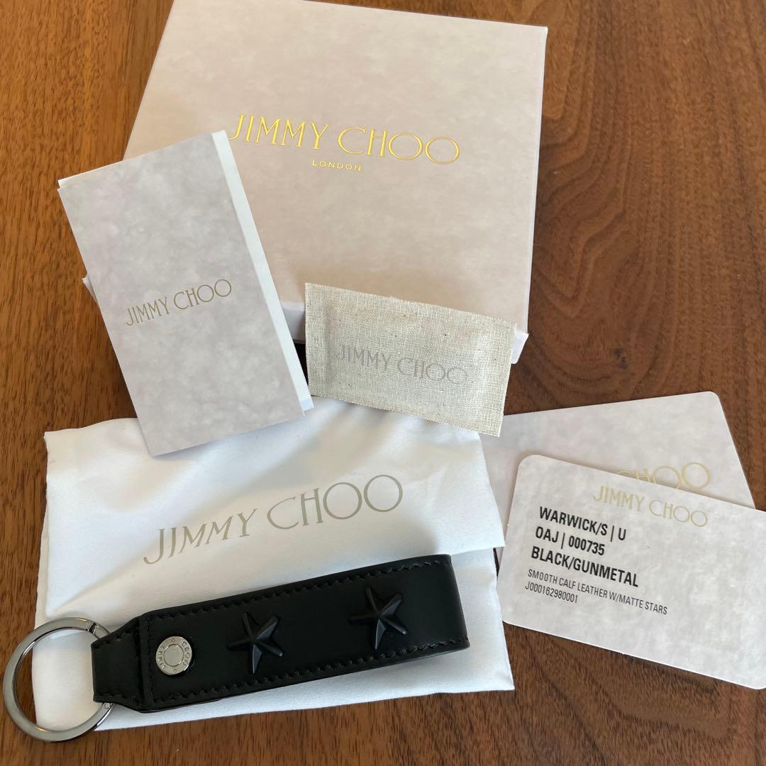 ジミーチュウ ウォーウィック　キーホルダー　新品JIMMY CHOO