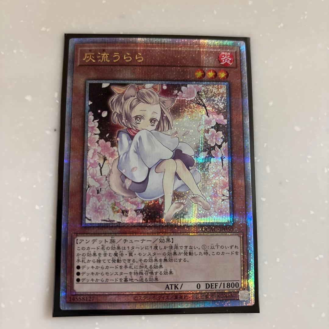 遊戯王　灰流うらら　25thシークレットレア　絵違い