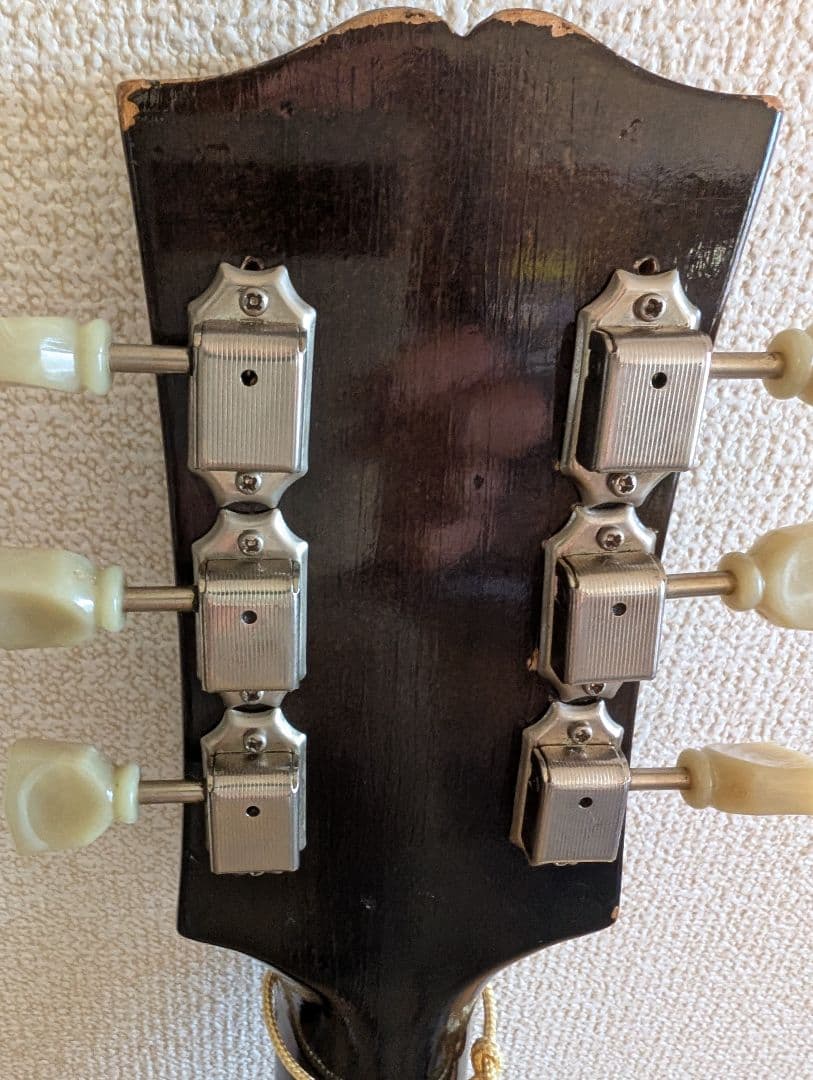 サンバースト アコースティックギター フルボディピックギターmontano昭和