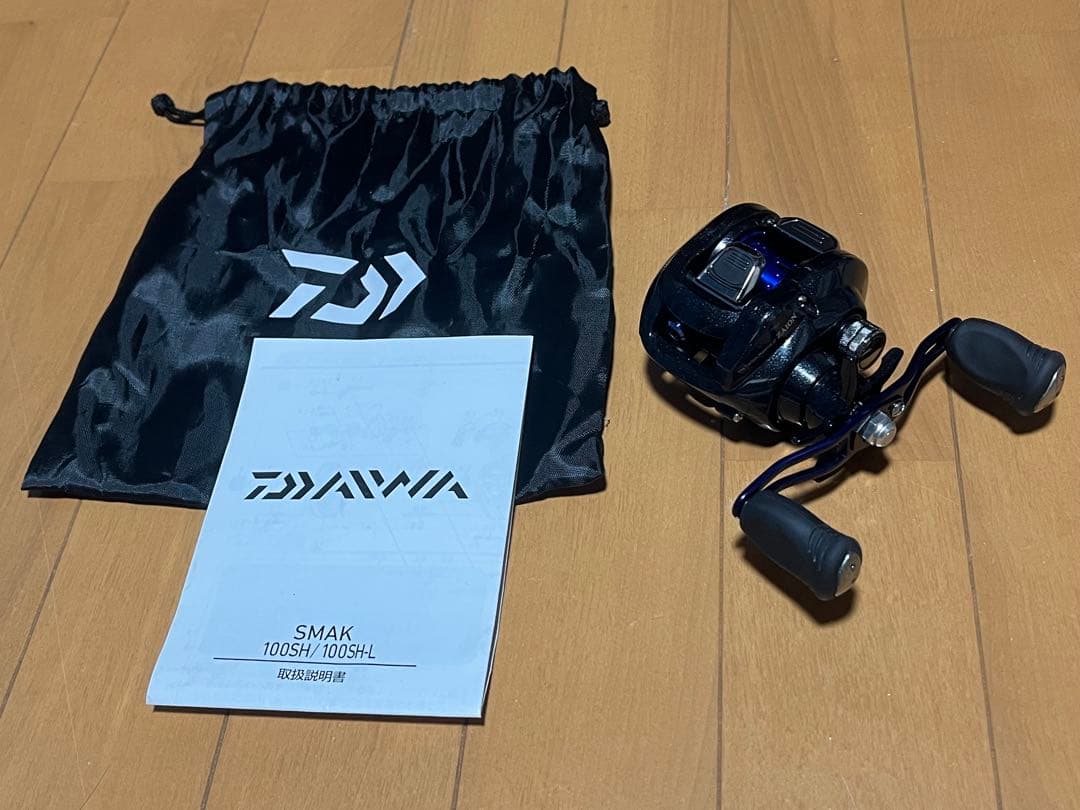ダイワ リール SMAK 100SH ZION☆美品