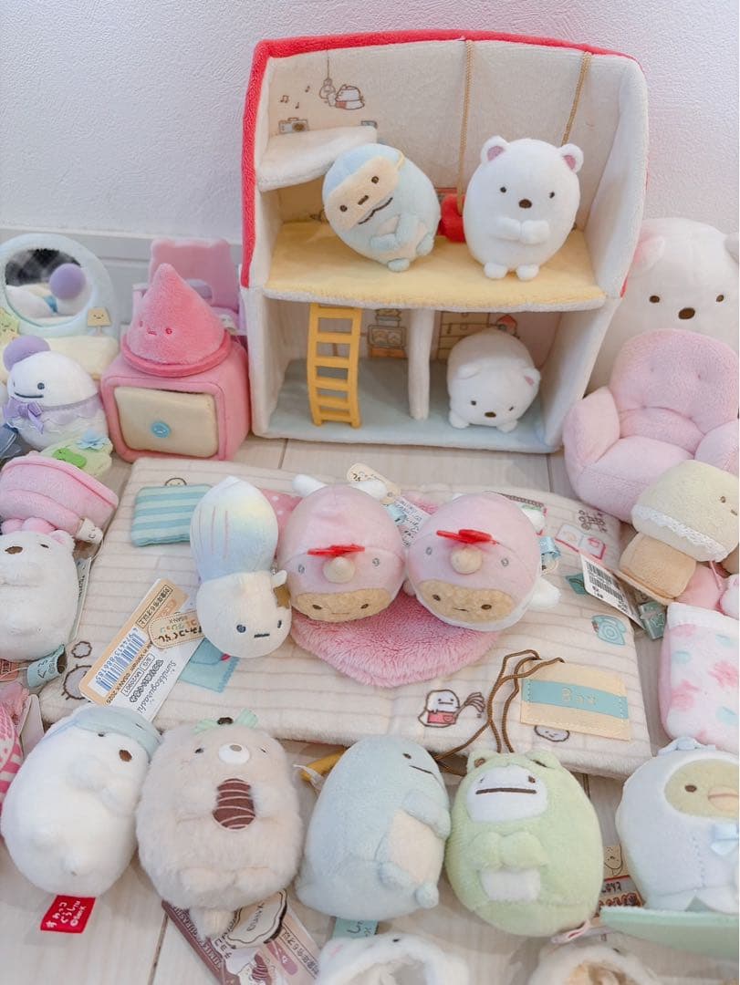 すみっコぐらし てのりぬいぐるみマスコット 39個