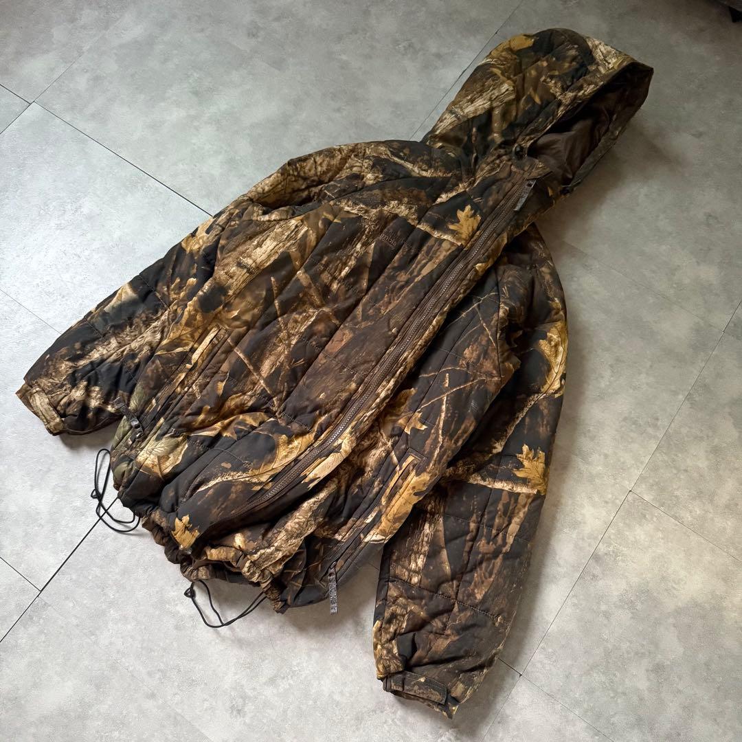 【超希少❗️】極美品✨columbia ダウン　カモ柄　リアルツリー　L