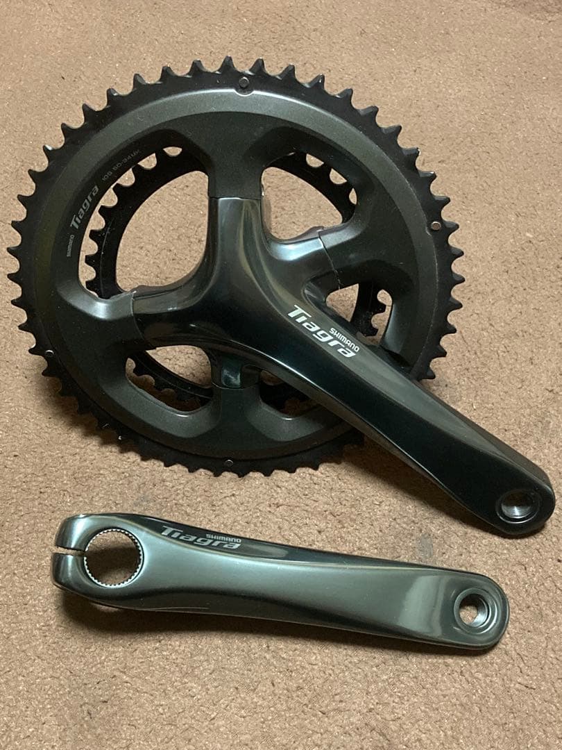 小傷欠品有 FC-4700 シマノティアグラ 165mm 50-34T 2×10