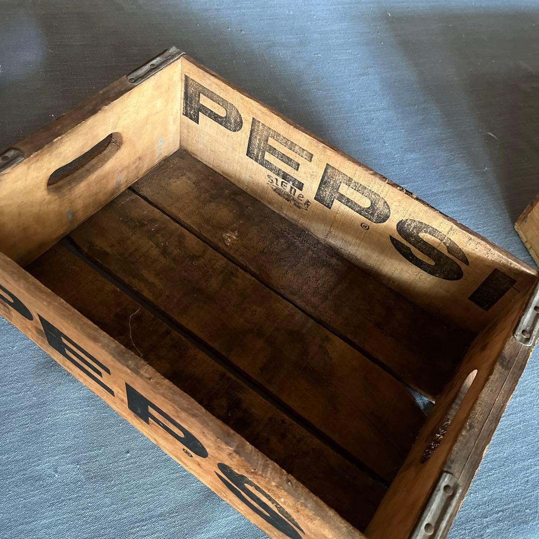 ※2/5までお値引※ PEPSI ペプシ アンティーク　木箱