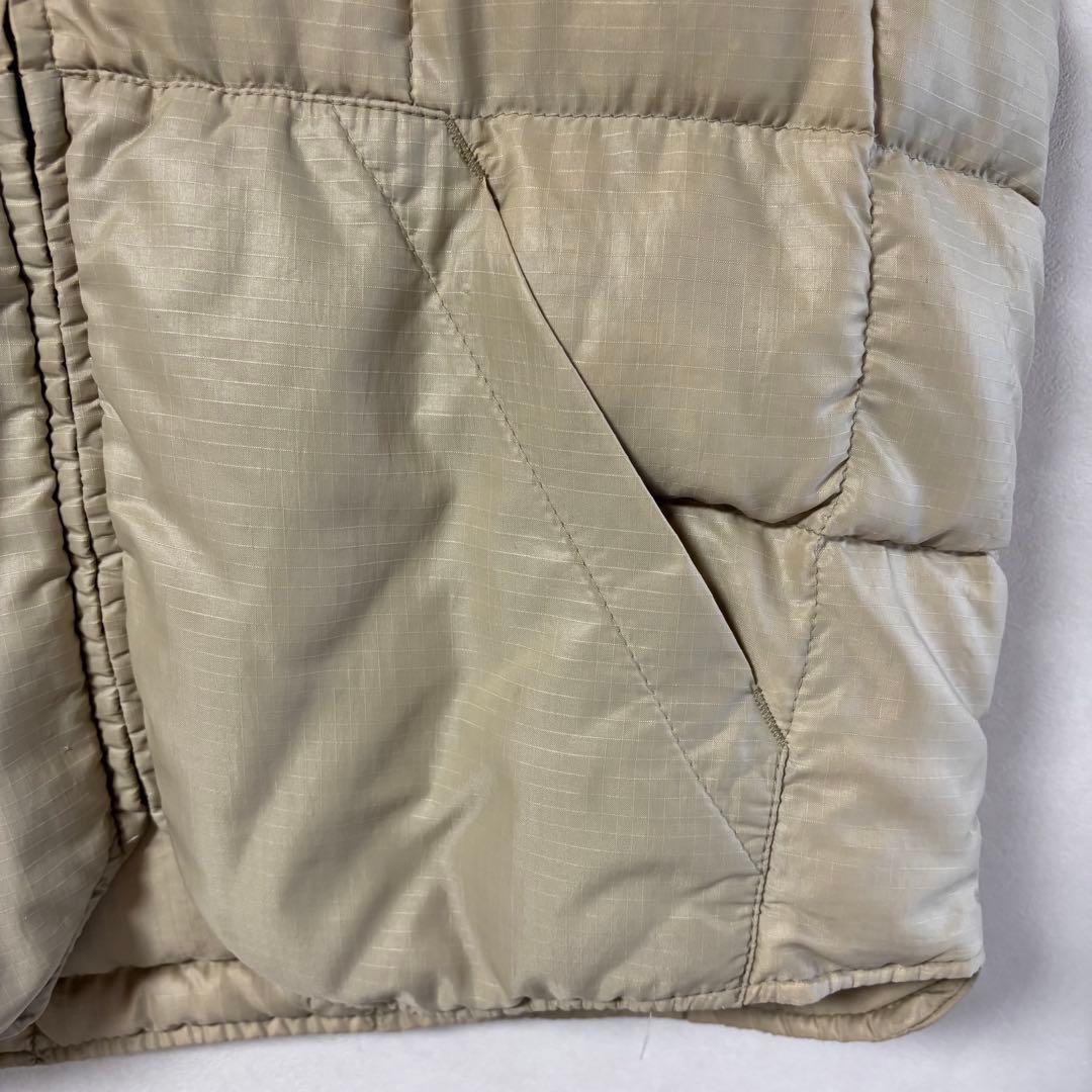 70's ビンテージ エディーバウアー ダウン ベスト L USA製 黒タグ