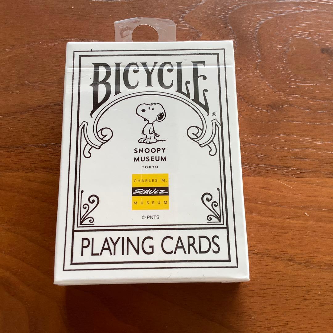 トランプ BICYCLE SNOOPY MUSEUM PLAYING CARDS