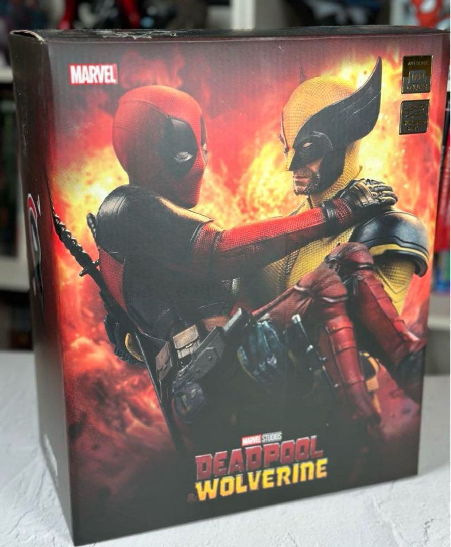 アイアンスタジオ デッドプール&ウルヴァリン スタチュー《最終値下げ》