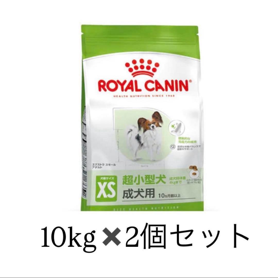  CANIN ドライフード エクストラスモールアダルト　10kg×2
