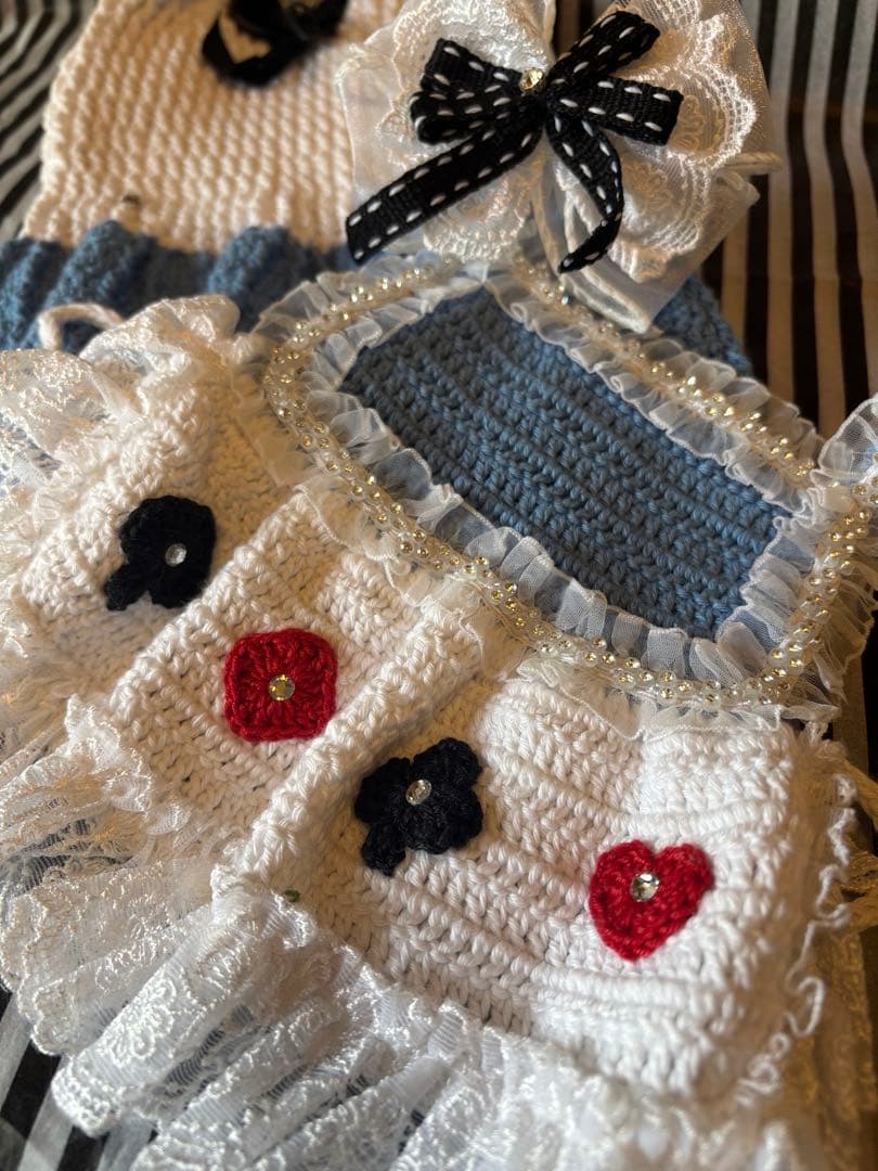 17◆ アリス　エプロン　パピリーヒルズ　不思議の国のアリス