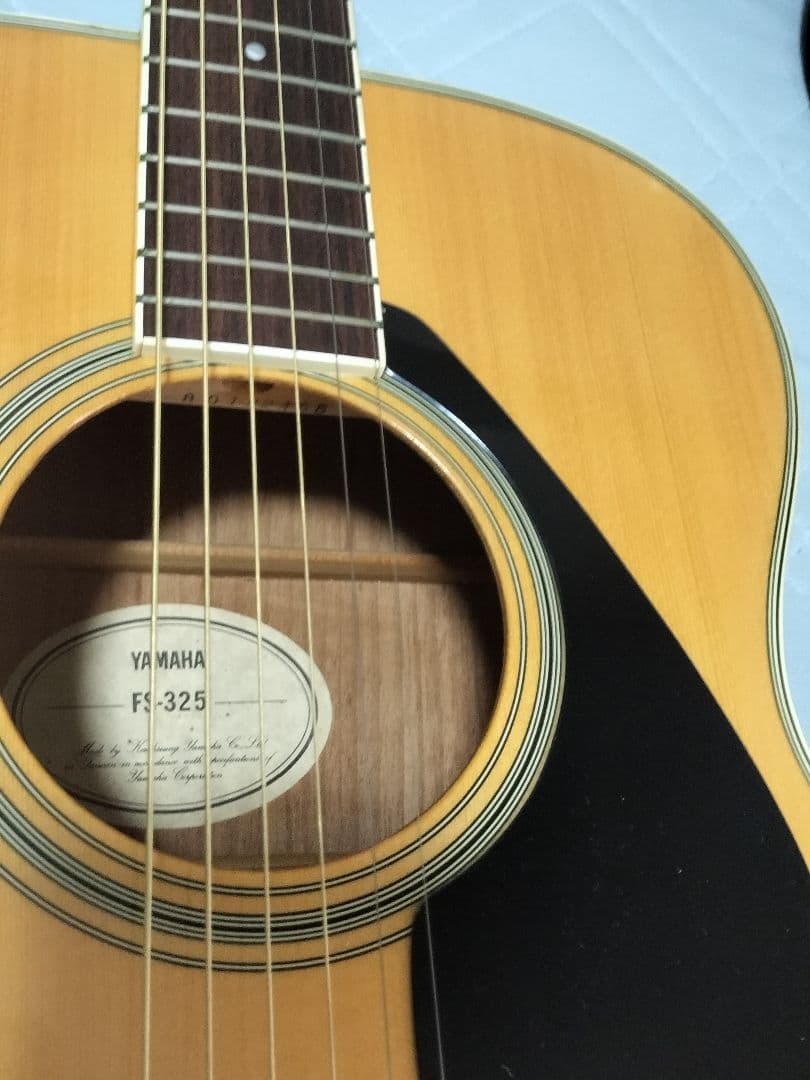 YAMAHA ヤマハ ギター FS-325 ナチュラル 小ぶり ケース付き