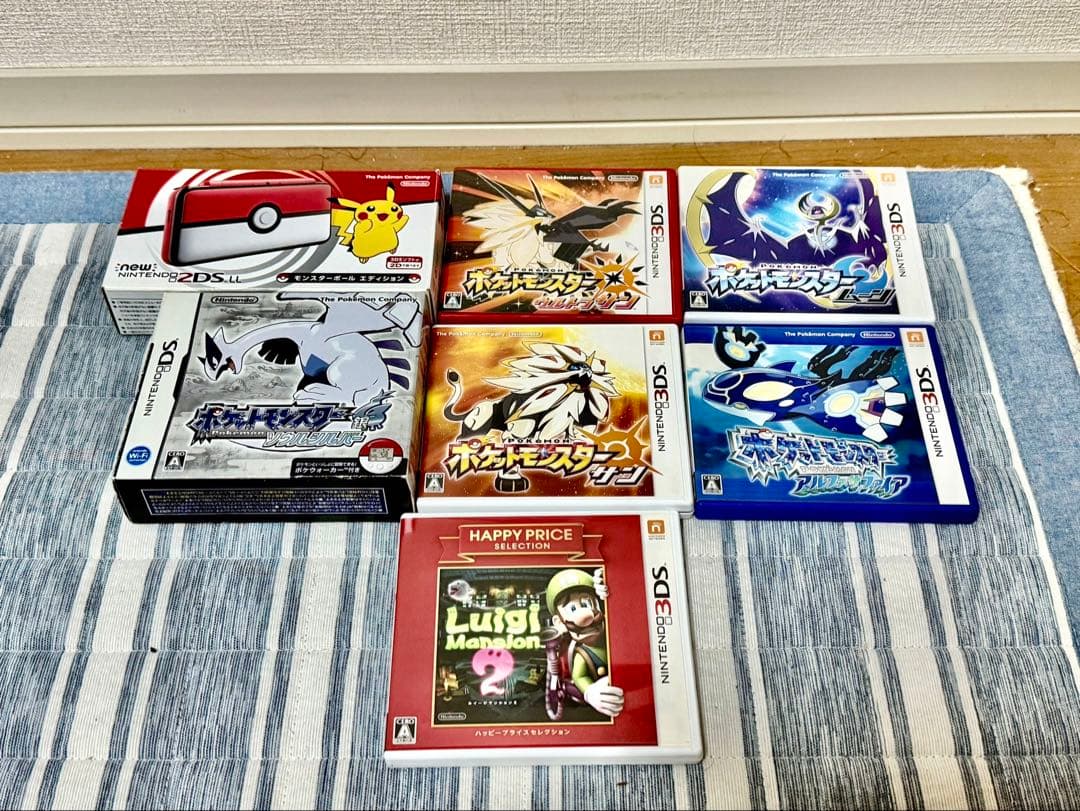 2DS ll 本体　モンスターボール エディション +ポケモンの6個セット