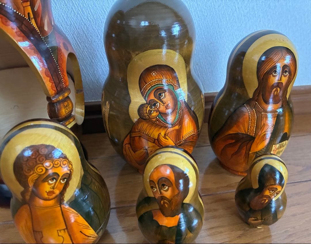 ロシア正教会マトリョーシカ 聖母子像