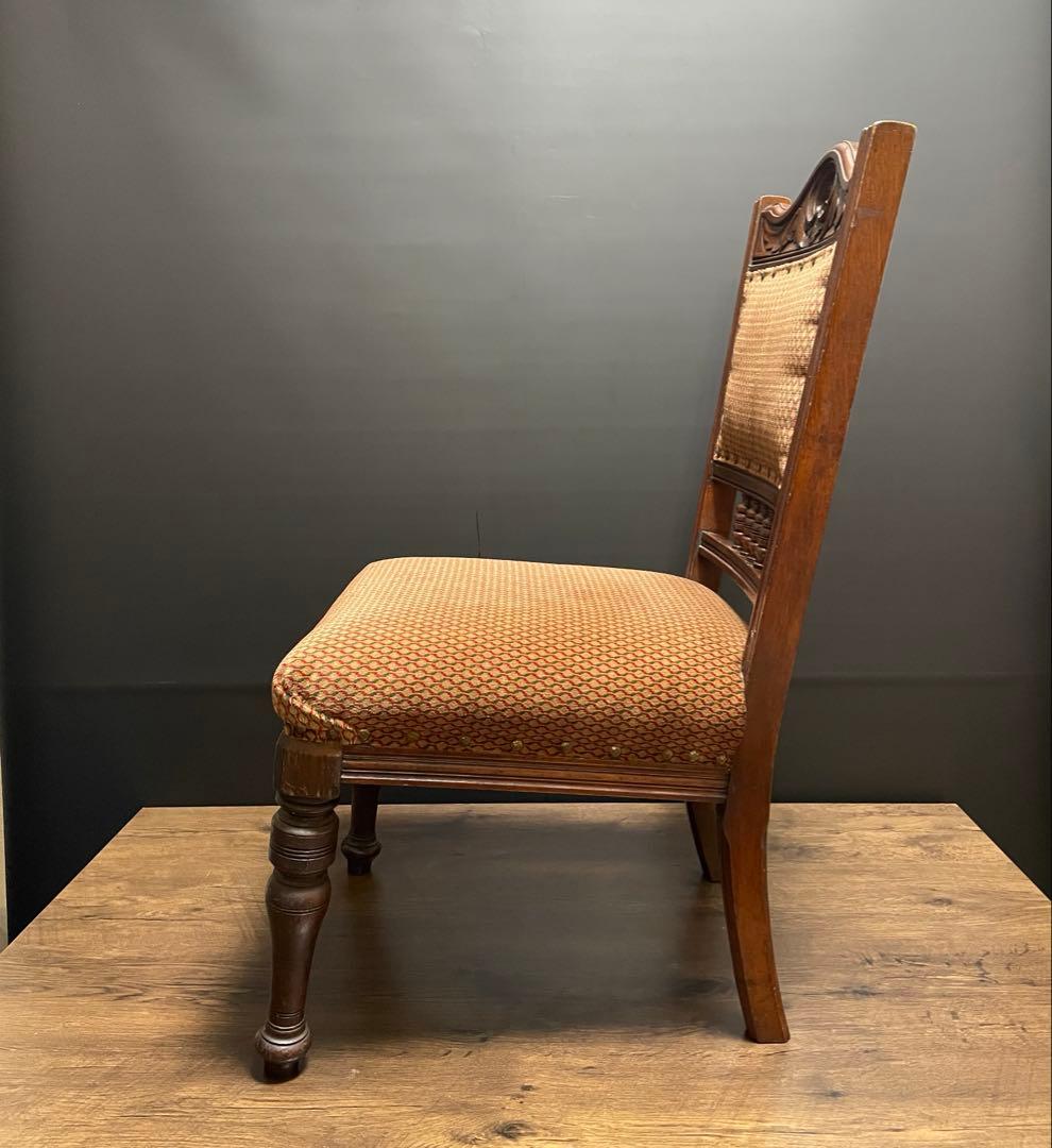 1920年代　英国アンティークチェア　オークチェア