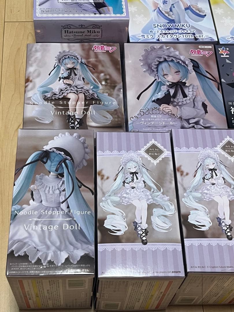 初音ミク フィギュア まとめ売り 13体 ヴィンテージミク 雪ミク ガンダムミク