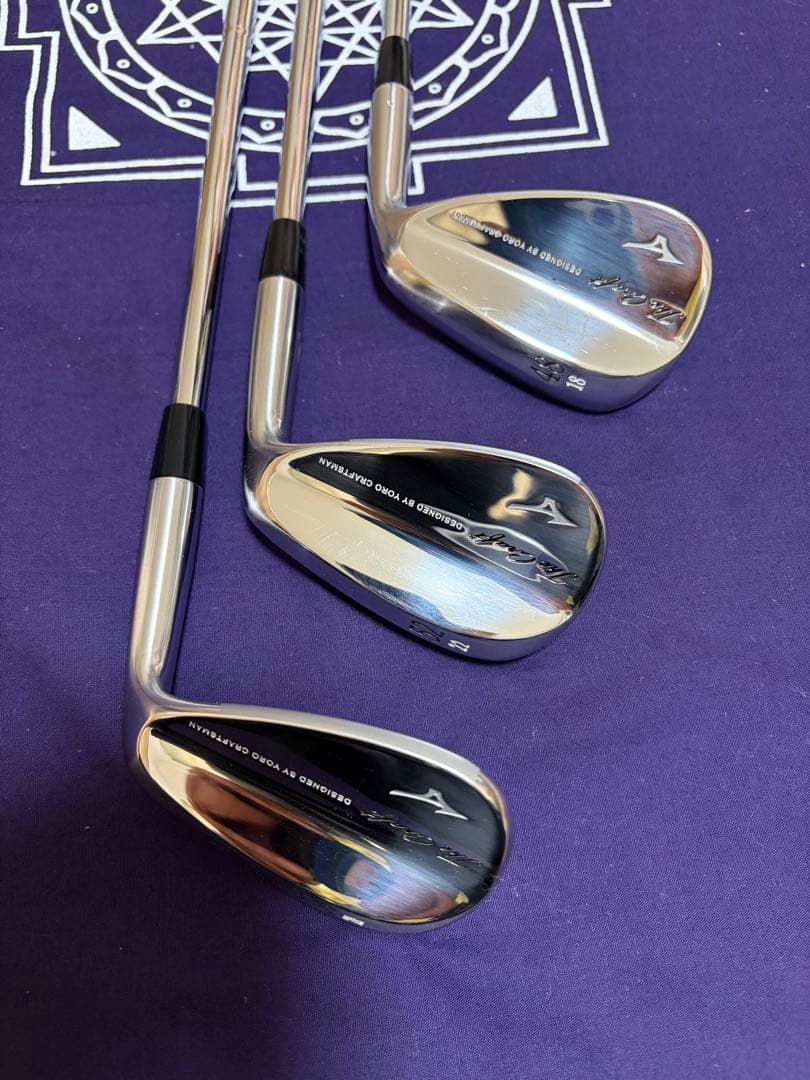 Mizuno ミズノ　ザ　クラフト　ウェッジ 3本セット
