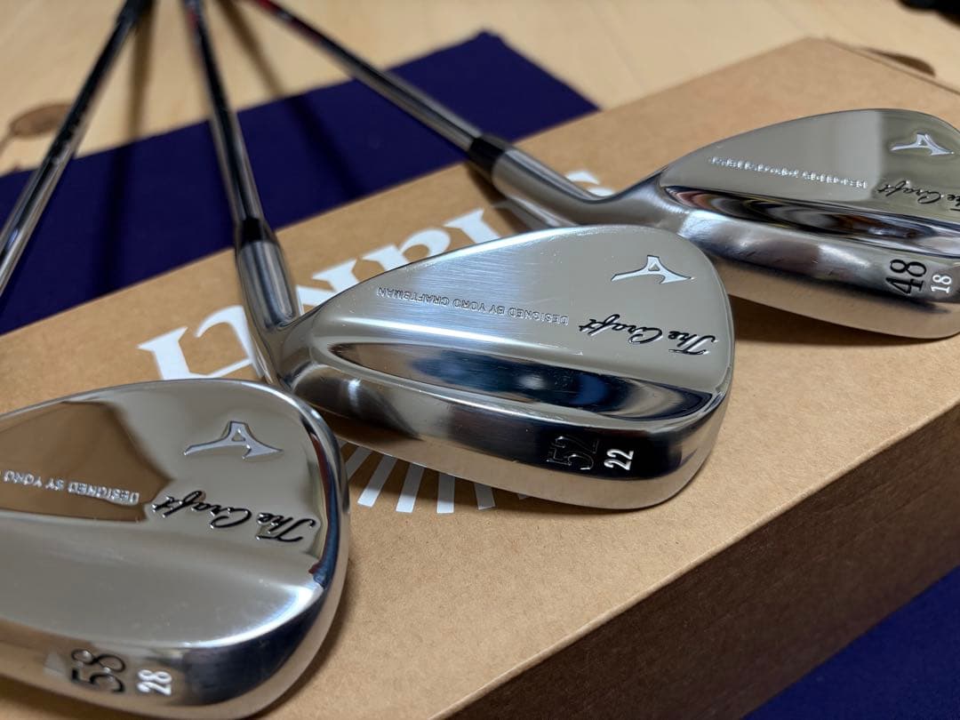Mizuno ミズノ　ザ　クラフト　ウェッジ 3本セット