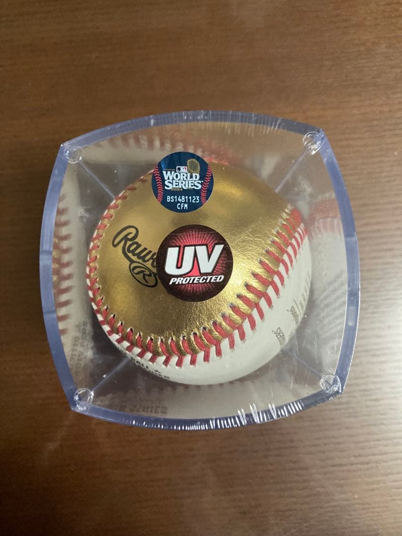 【新品未使用未開封】ロサンゼルスドジャース2024チャンピオン記念ボール