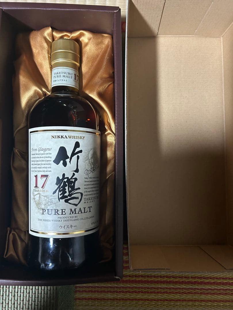 NIKKA WHISKY 竹鶴 17年 ピュアモルト