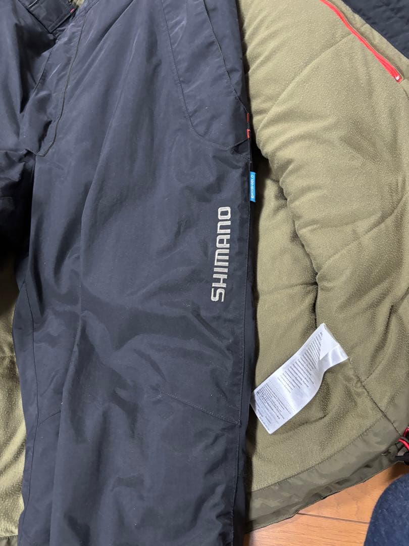 SHIMANO フィッシングスーツ(上下セット) CRYSHIELD防寒着