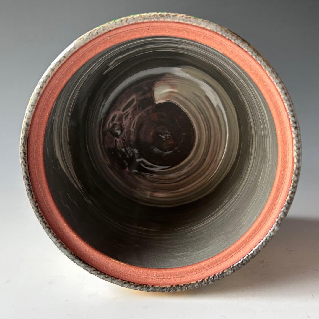 茶道具　乾山写　金彩　竹絵　水指　宮川香雲　共箱　茶会　京焼　棚　作家物　陶芸