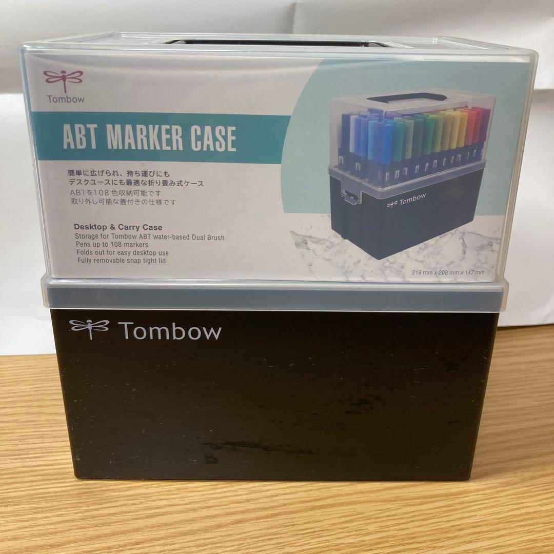 デュアルブラッシュペンABT／Tombow 108色 収納ケース付き