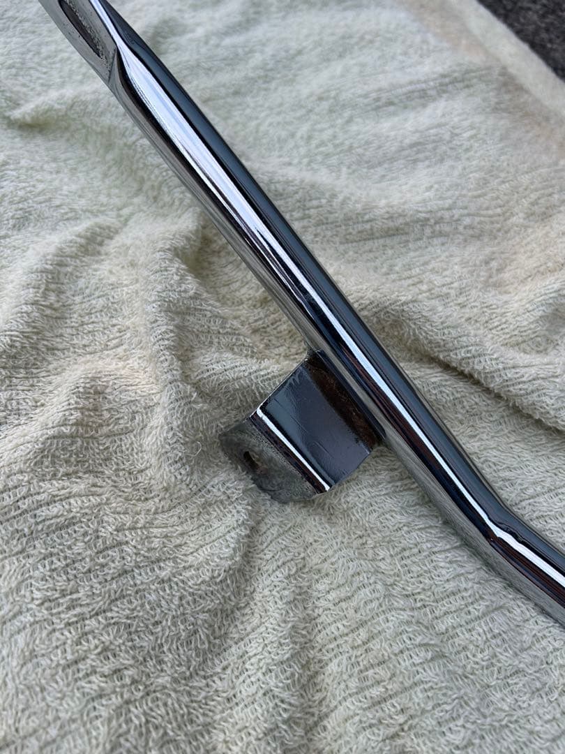 クロームメッキ バイクフレームガード