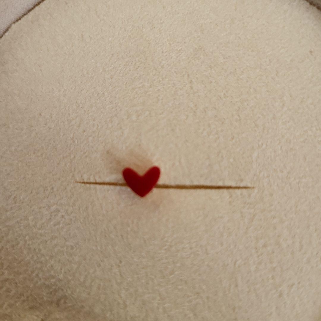 本日限定値下げ　AHKAHハート❤️18Kピアス(片耳のみ)