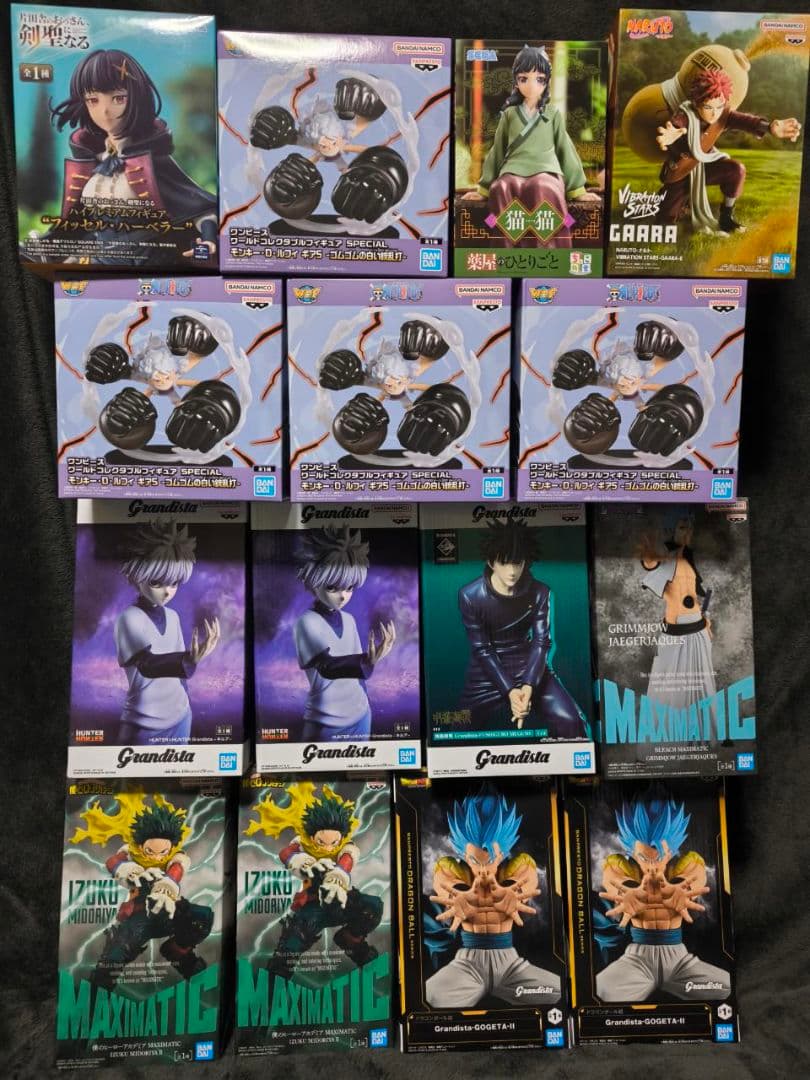 【15点】新作多めまとめ売り　猫猫　キルア　伏黒恵　緑谷出久　 ルフィ　etc