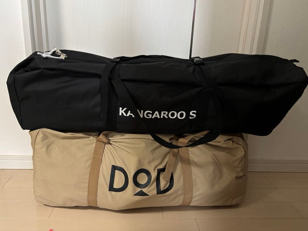 DOD ソロソウルウォウウォウ タンと カンガルーテントS のセット 1回使用