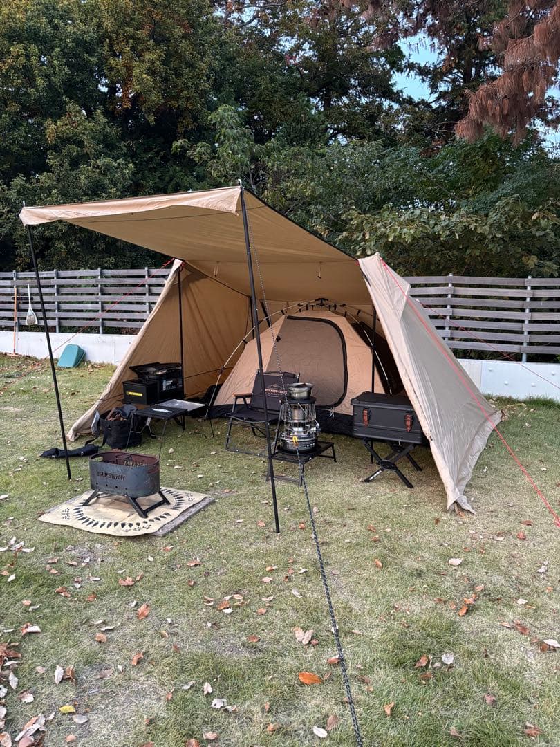 DOD ソロソウルウォウウォウ タンと カンガルーテントS のセット 1回使用