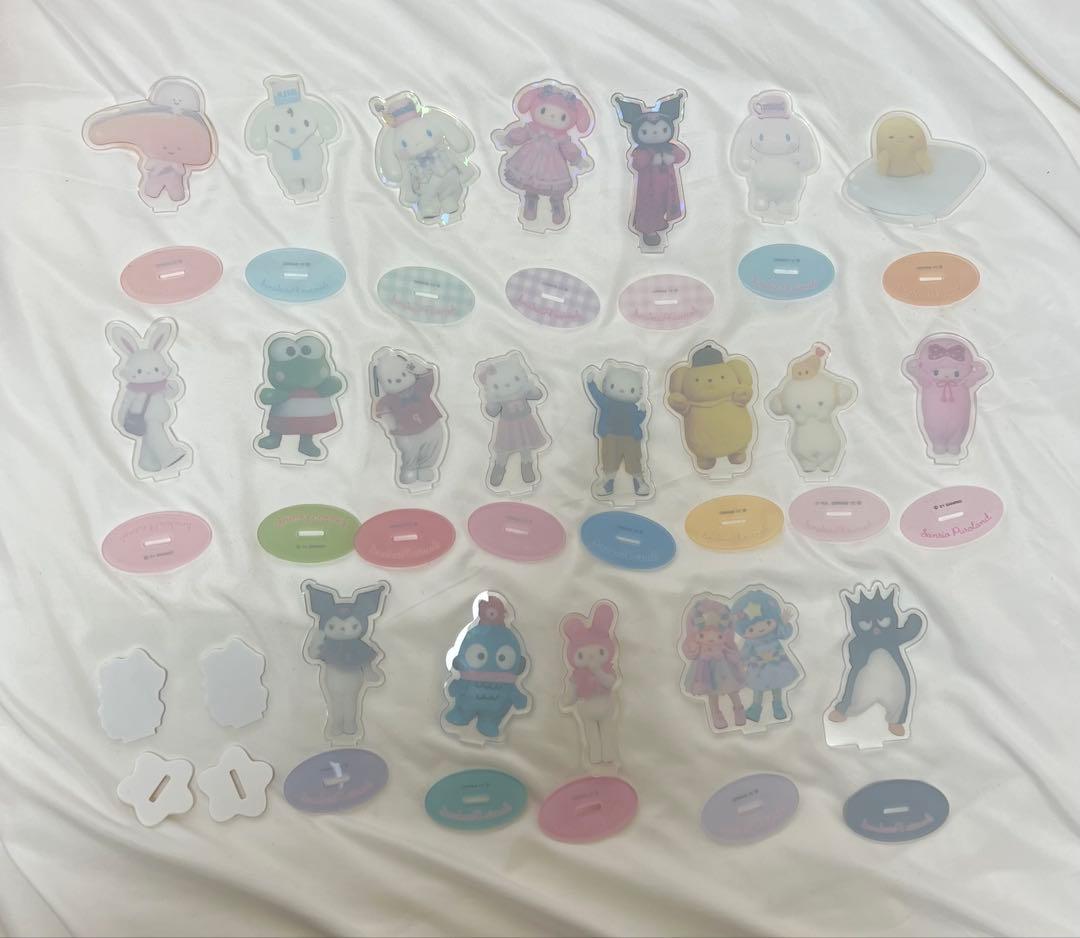 【コンプリート】サンリオ ピューロランド ライブキャラクターズ アクリルスタンド