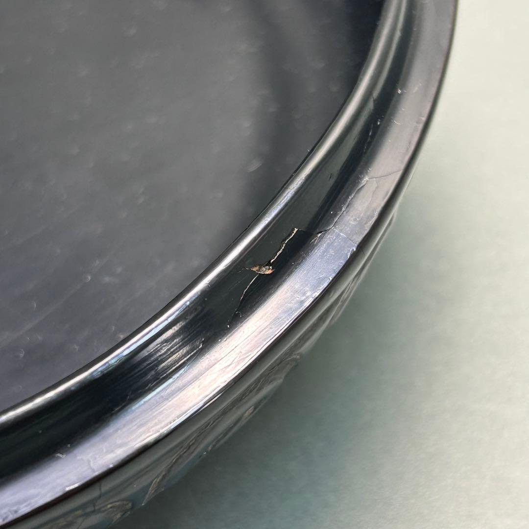 食籠　『唐物　倶利彫　隨竹庵箱書』　随竹庵　堆黒　識箱　中国美術