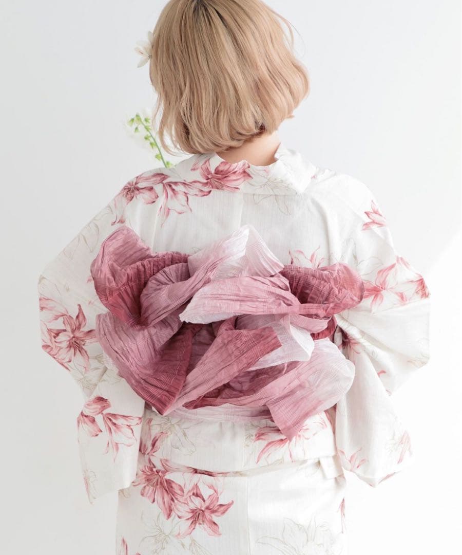 Dita 浴衣 夏の乙女百合