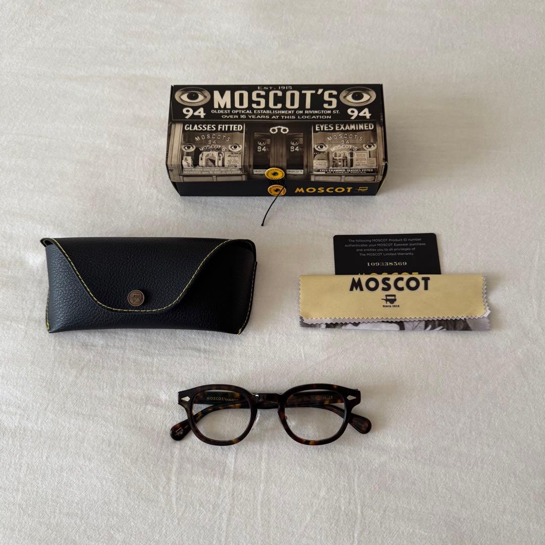 メガネ・老眼鏡 MOSCOT Lemtosh TORTOISE 44 Size