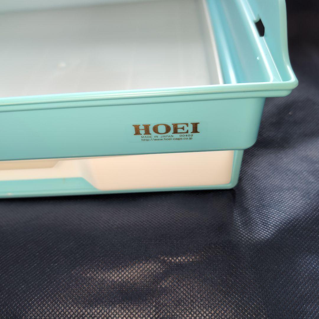 新品未使用 HOEI ステンレス製鳥かご 35手のり ブルー