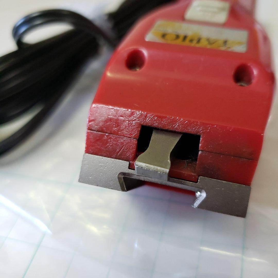 TAPIO バリカン 赤 　　(替刃３個おまけ付き)　スピーディック