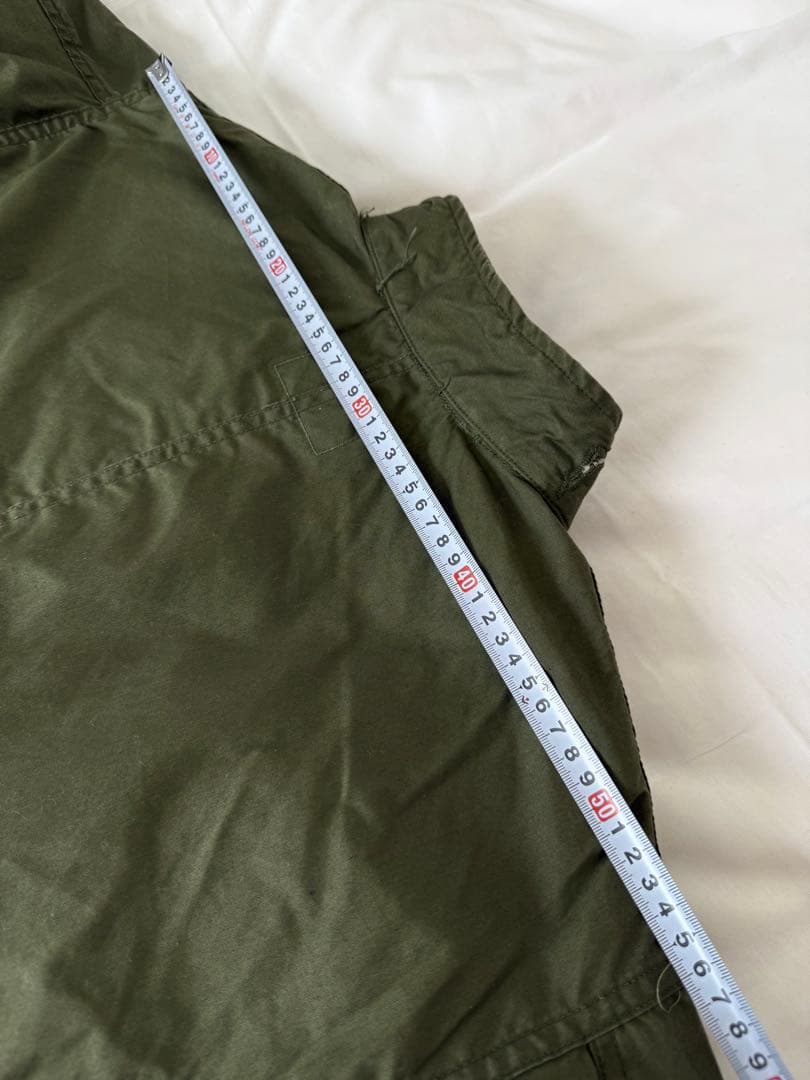 米軍実物 M-65 フィッシュテール フルセット XS 初期型 アルミジップ