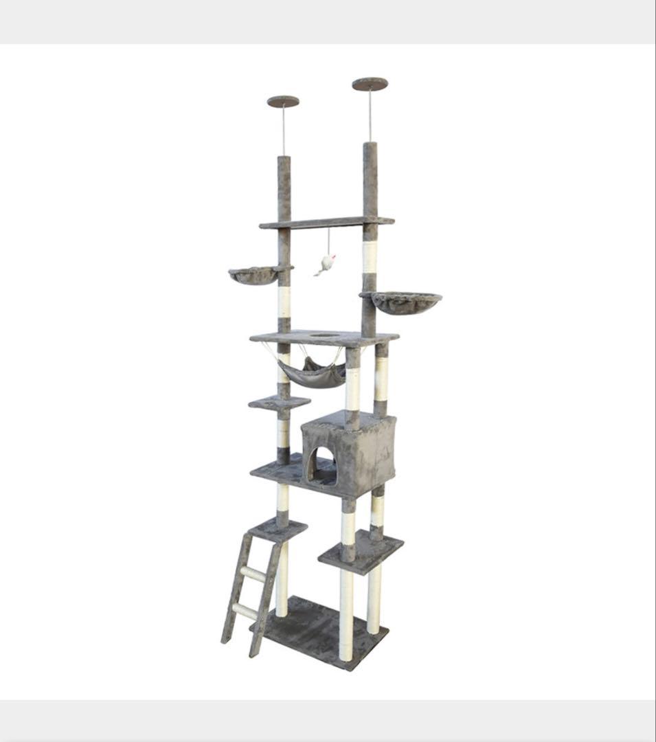 キャットタワー キャットツリー スリムタワー 猫タワー