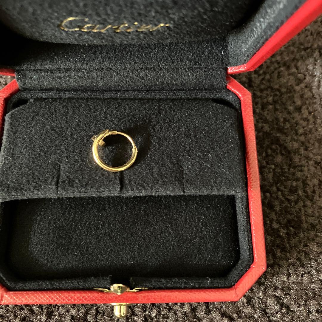 Cartier ジュストアンクルYGピアス(片耳用)
