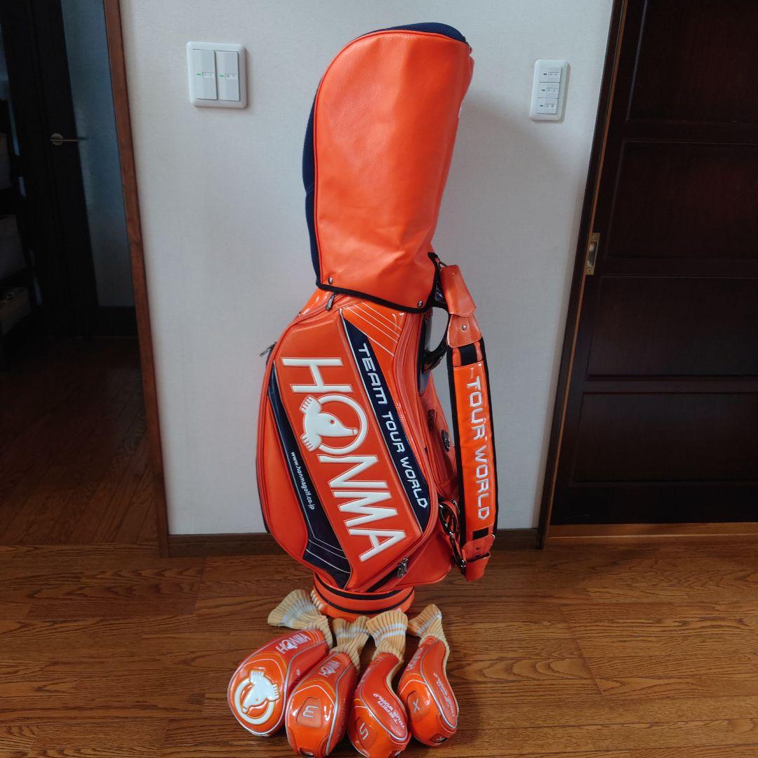 ✽HONMA ゴルフキャディバッグ＆ヘッドカバー