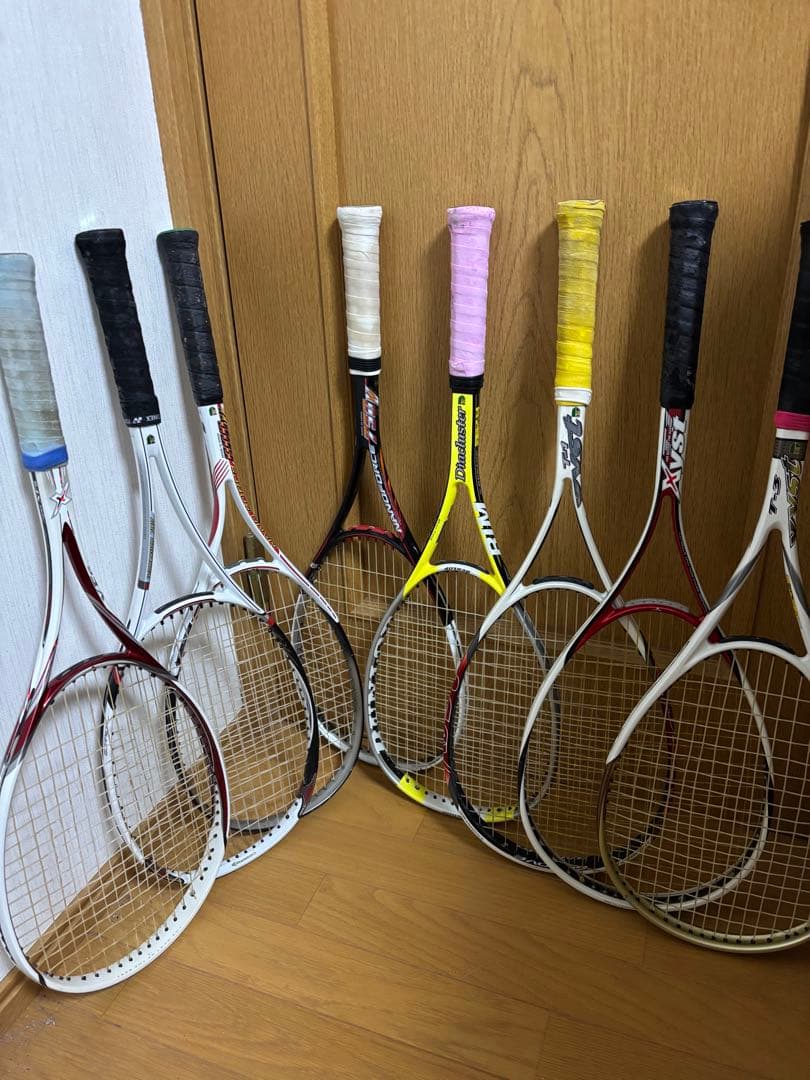 ソフトテニスラケット10本セット