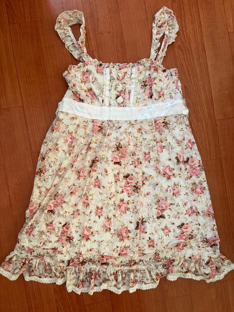 LIZ LISA Y2K 花柄レースワンピース