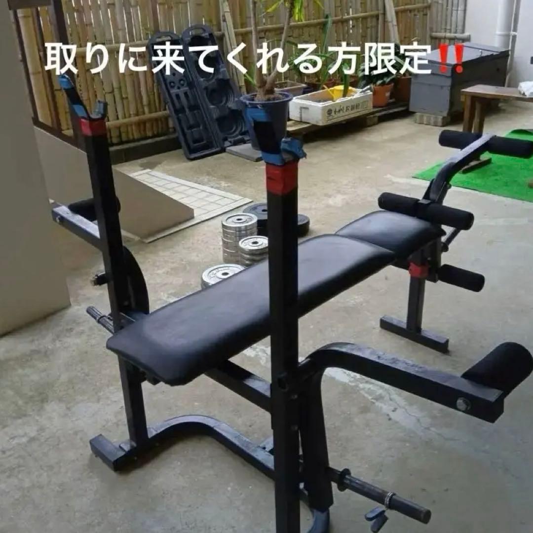 トレーニングベンチ バーベルセット