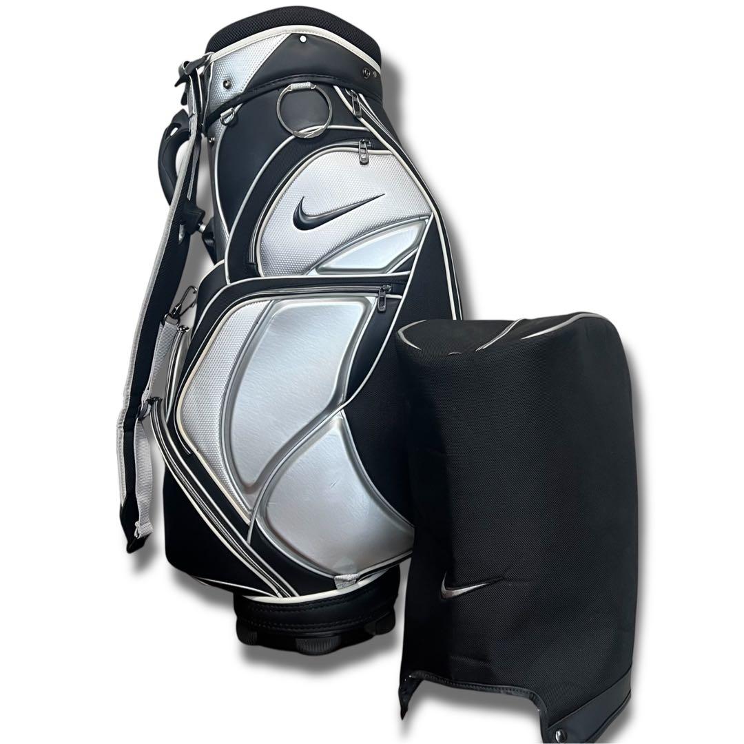 美品 レア ナイキゴルフ キャディバッグ 本格派 9型 47インチ対応 ゴルフ
