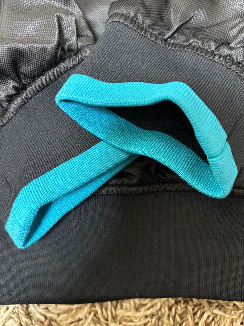 PEARLY GATES ブラック/ターコイズ 長袖スニード/インナー セット4